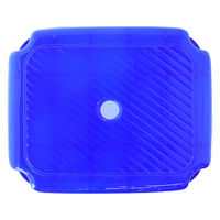 トモ・コーポレーション スツール 座面高18.5cm スタッキング可能 プラスチック ブルー 432320 1個（直送品）