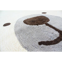 トモ・コーポレーション 玄関マット 45×40cm 室内 フェイスマット シロクマ 432592 1個（直送品）