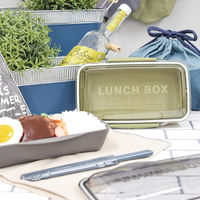 イエロースタジオ 箸箱セット モノクロームプラ箸&ハーフケース ネイビー 439584 1個（直送品）