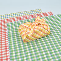 イエロースタジオ ランチクロス プラッドランチクロス レッドグレー 439590 1個（直送品）