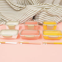 イエロースタジオ お弁当箱 キャルブレドームランチボックス 1段 500ml ホワイト 439627 1個（直送品）