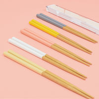 イエロースタジオ 箸箱セット キャルブレ箸&ケース ベージュ 439636 1個（直送品）