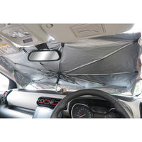 三金商事 サンシェード 車用 3WAY カーシェード 折りたたみ傘 ムーミン 468922 1個（直送品）