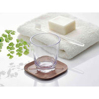 国際化工 コースター ラミネウェア ウォールナット 475238 1個（直送品）