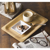 国際化工 トレー 35cm 長角 NOSトレー ラミネウェア 白木目 475243 1個（直送品）