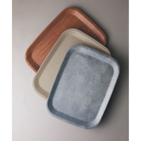 国際化工 トレー 44cm 長角 NOSトレー ラミネウェア ストーングレー 475248 1個（直送品）