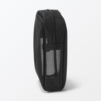 無印良品 ナイロンメッシュポーチ 小 約１０×４×１２ｃｍ 良品計画