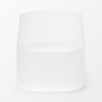 無印良品 再生ポリプロピレン入りメイクボックス１／４縦 約７５×２２０×４５ｍｍ 1セット（1個×2） 良品計画