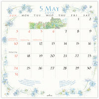 日本ホールマーク 日本HM2026年 壁掛リングカレンダー大 ハーブカタログ 845315 1冊（直送品）