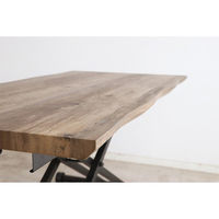 【軒先渡し】東馬 KRM 昇降テーブル 幅1200×奥行600×高さ240mm ブラウン 54686110 1台（直送品）