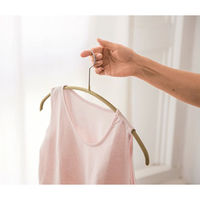 清水産業株式会社 人体ハンガー ゴールド 60本組 119610 1セット(60個入)（直送品）