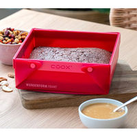 清水産業 洗いやすい たためる焼き型SQ レッド 120711 1個（直送品）