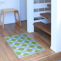 インスタイル い草マットサークル 48×80cm グリーン 75805 1個（直送品）