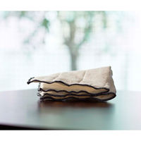 クリンネル クリンネルふきん9枚(グレー縁) 82216 1セット(9個入)（直送品）