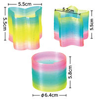 アーテック クリアレインボースプリング 22003 1セット(1個×5)（直送品）