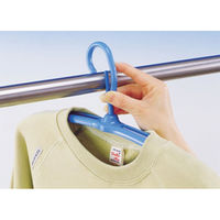 清水産業株式会社 スルット快乾ハンガー 6本組 14075 1セット(6個入)（直送品）