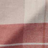 無印良品 綿フランネル掛ふとんカバー ＳＤ １７０×２１０ｃｍ用 赤チェック 良品計画