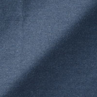 無印良品 綿フランネル敷ふとんシーツ Ｓ 兼浅型ボックスシーツ １００×２００×３‐１０ｃｍ用 ネイビー 良品計画