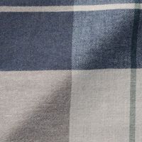 無印良品 綿フランネル掛ふとんカバー Ｄ １９０×２１０ｃｍ用 ネイビーチェック 良品計画