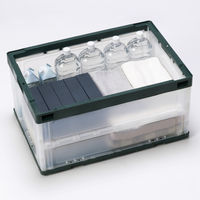 現場のチカラ Matakul 折りたたみコンテナ オープン型75Ｌ   使用済みクリアホルダーからつくった再生材10%配合 1台 オリジナル