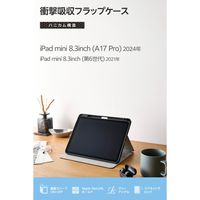 エレコム iPad mini ケース 8.3インチ(A17 Pro) TB-A25SSABK 1個
