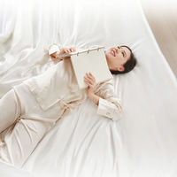 ユノキ シルク ボックスシーツ 快眠 マットレスカバー パールグレー ダブル 6300075490 1枚（直送品）