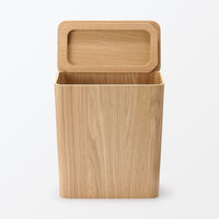 無印良品 木製ごみ箱用フタ 角型 約幅２９×奥行１５．５×高さ２ｃｍ 良品計画