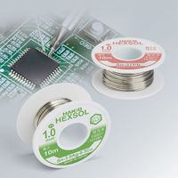 白光 巻はんだ ヘクスゾール 鉛入り 共晶 1.0mm×10M FS311-101001 1巻(10m)（直送品）