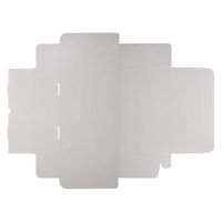 シモジマ HEIKO ナチュラルグレーボックス 320×220×90 無地 006220010 1セット(1セット(100枚入)×5)（直送品）