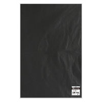 シモジマ HEIKO 不織布袋 不織布インナーバッグ 50ー60 ブラック 008735238 1セット(1セット(100枚入)×5)（直送品）
