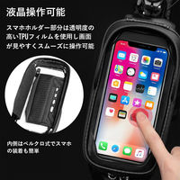 ロックブロス スマホホルダー トップチューブバッグ B68 8インチ(1.7L) 1個（直送品）