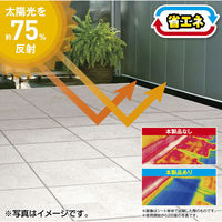 明和グラビア ジョイント遮熱パネル SJT-30 144P タイル 1セット(18枚入x8)（直送品）