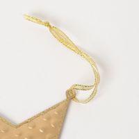 クリスマス　タタキオーナメントスター(ゴールド) LAKOLE/ラコレ