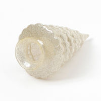 クリスマス　グリッターガラスツリー(ゴールド) LAKOLE/ラコレ