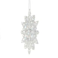 クリスマス　オーロラスノーオーナメントB LAKOLE/ラコレ