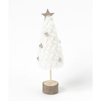 クリスマス　ファーベルツリー ホワイト LAKOLE/ラコレ