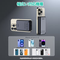 AUKEY MagFusion 10000mAh マグネット式モバイルバッテリー PB-MS06 1個