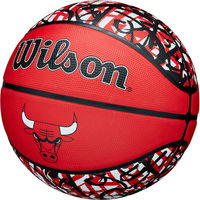 バスケットボール 競技ボール7号 NBA TEAM GRAFFITI バスケットボール CHI BULLS 4024505XB7（直送品）