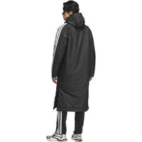 adidas(アディダス) アウター 防寒 スリーストライプス ルーズフィット ロング ボアコート J/3XL KA1302 BW566（直送品）