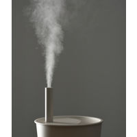 BRUNO 超音波アロマ加湿器 POT MIST（グレージュ） BOE078ーGRG 1個