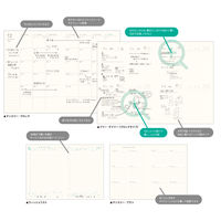 【2026年度版手帳】レイメイ藤井 ChoiLogダイアリーB6 ベージュ RFD26113J 1個