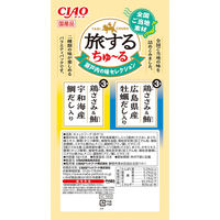 いなば CIAO チャオ 旅するちゅーる 瀬戸内の味セレクション 国産 (6g×6本)2袋 ちゅ～る キャットフード 猫用 おやつ