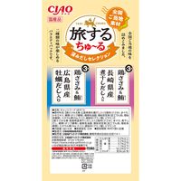 いなば CIAO チャオ 旅するちゅーる 深みだしセレクション 国産 (6g×6本)10袋 ちゅ～る キャットフード 猫用 おやつ