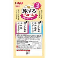 いなば 旅するちゅーる 至福の味セレクション 国産 (6g×6本)10袋 ちゅ～る ドッグフード 犬用 おやつ