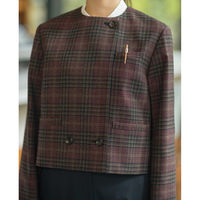 selery ショートジャケット 9号 ボルドー 25303-9 1枚（直送品）