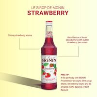 業務用 割り材 モナン ストロベリー シロップ 瓶 700ml 3本 MONIN 割材 ドリンクベース フレーバーシロップ