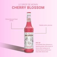 業務用 割り材 モナン さくら・シロップ 700ml 3本 MONIN 割材 ドリンクベース フレーバーシロップ