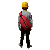 三和 倉庫 児童用ヘルメットインバッグ 00335554 1セット（直送品）