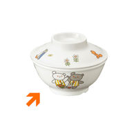 こぐまちゃん 飯茶碗 小 104×48mm J30KO 1セット（1個×5） メラミン食器 食洗機可 給食 日本製 国際化工