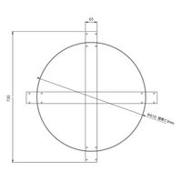セーフラン安全用品 ドラム缶台車 シルバー 1000lbs(約450kg) J2726 1台（直送品）